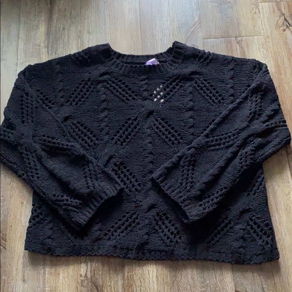 Francesca’s Ayla Chenille Sweater L